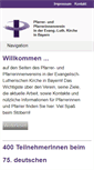 Mobile Screenshot of pfarrverein-bayern.de